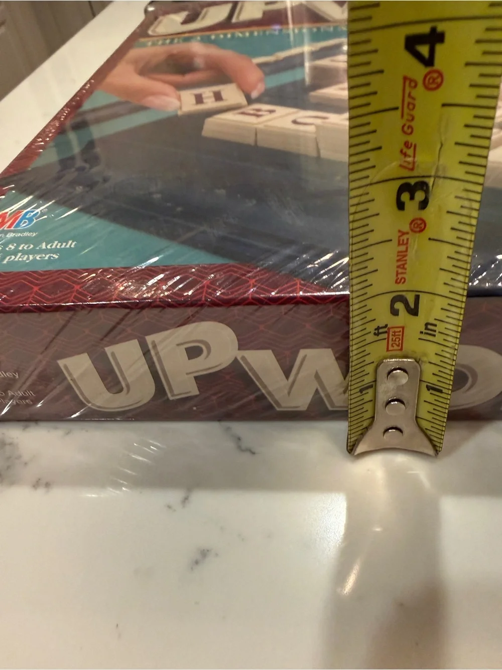 Vintage Upwords 3D Word Game Milton Bradley Factory Sealed New
